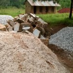 Materials for Construction of a New Toilet